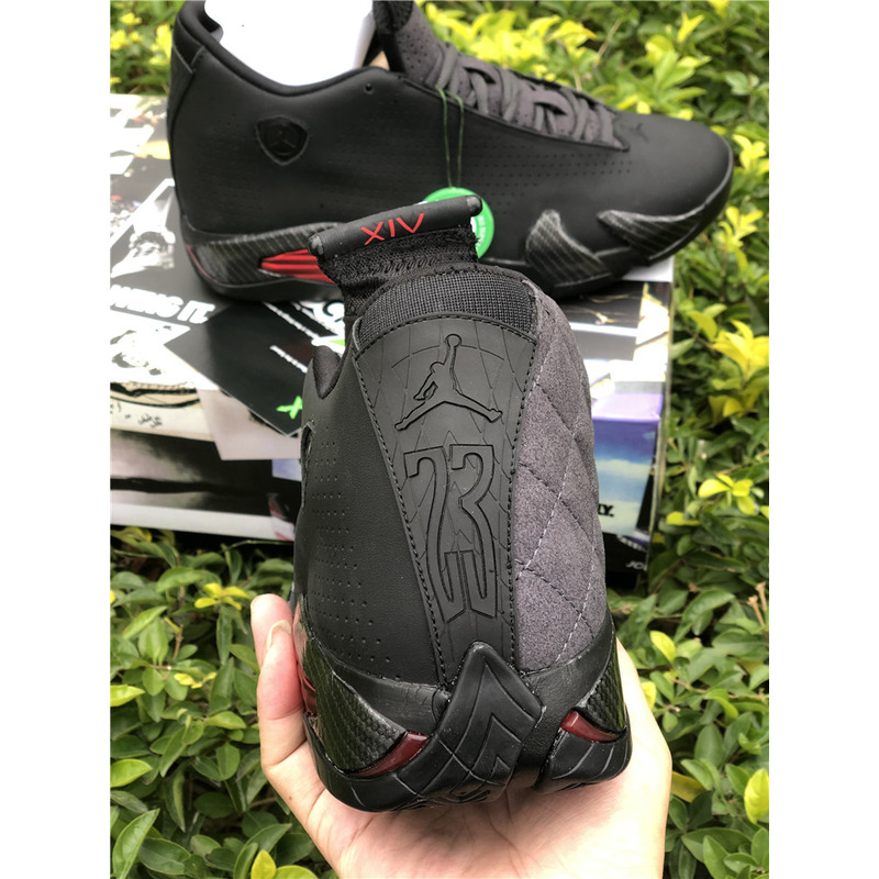 Air Jordan 14 SE"Black Ferrari" BQ3685 001 Sneakers Men