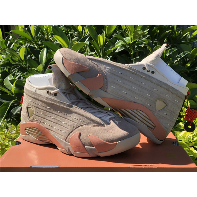 CLOT x Air Jordan 14 Low DC9857 200 Sneakers Men