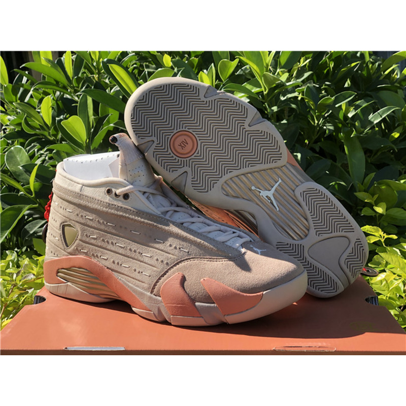 CLOT x Air Jordan 14 Low DC9857 200 Sneakers Men