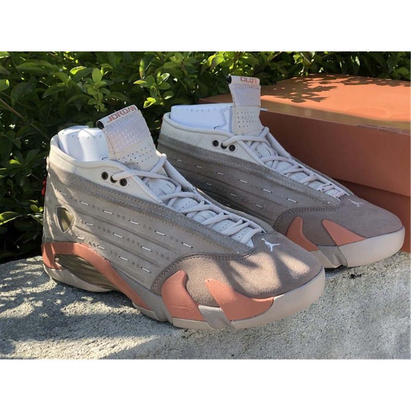 CLOT x Air Jordan 14 Low DC9857 200 Sneakers Men