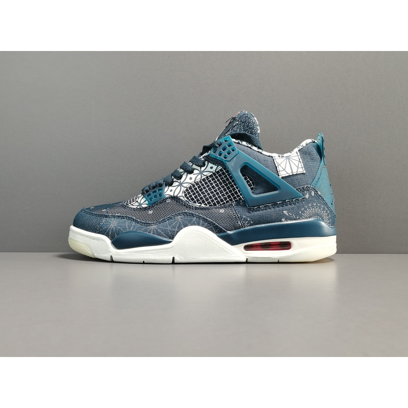 Air Jordan 4 Retro SE "Deep Ocean" CW0898 400 Sneakers Men Women