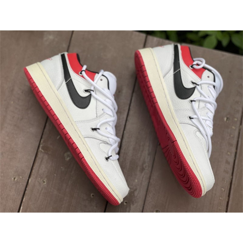 Air Jordan 1 Low white black hook color 553560 122 sneakers men women