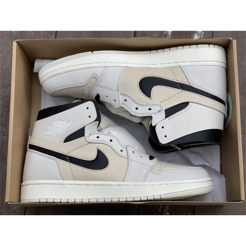 Air Jordan 1 Zoom CMFT Summit White Milk Tea CT0979 100 sneakers men women