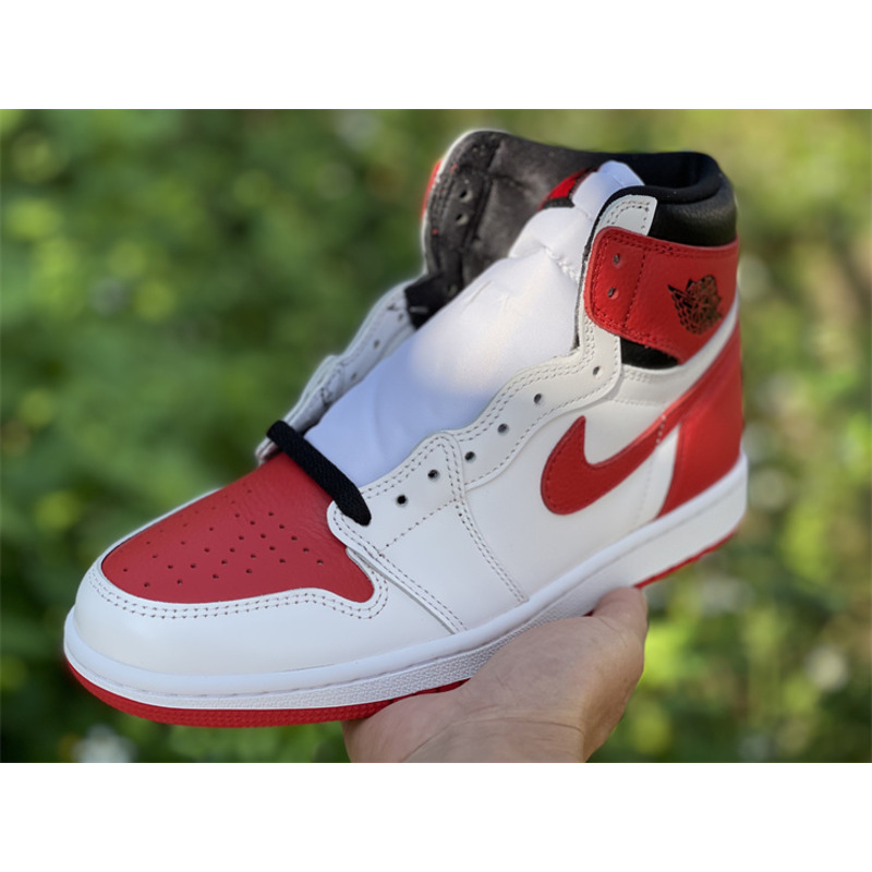 Air Jordan 1 High OG "Heritage" White Red 555088 161 Sneakers men