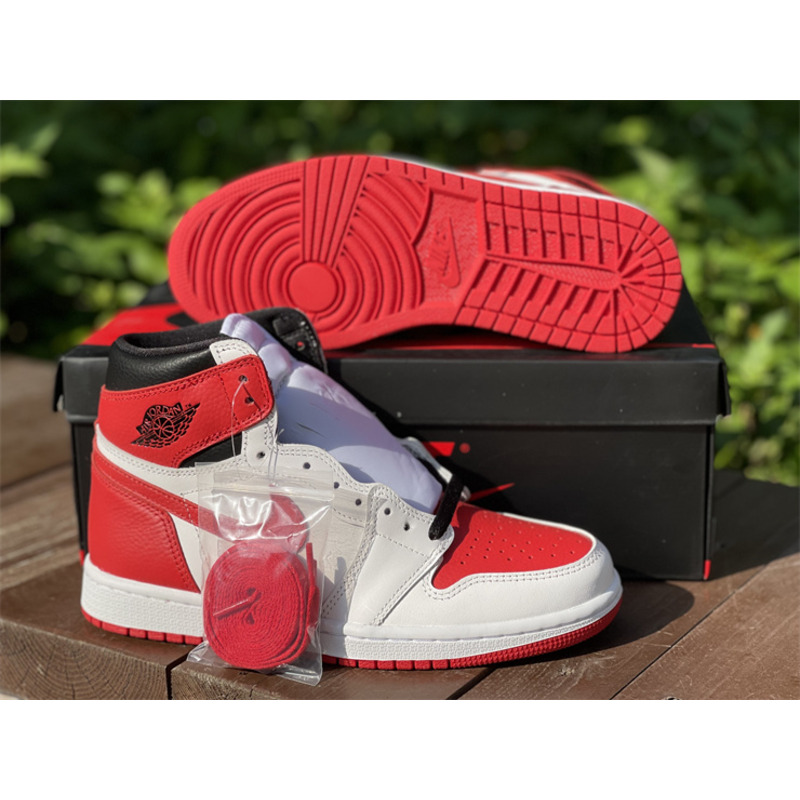 Air Jordan 1 High OG "Heritage" White Red 555088 161 Sneakers men