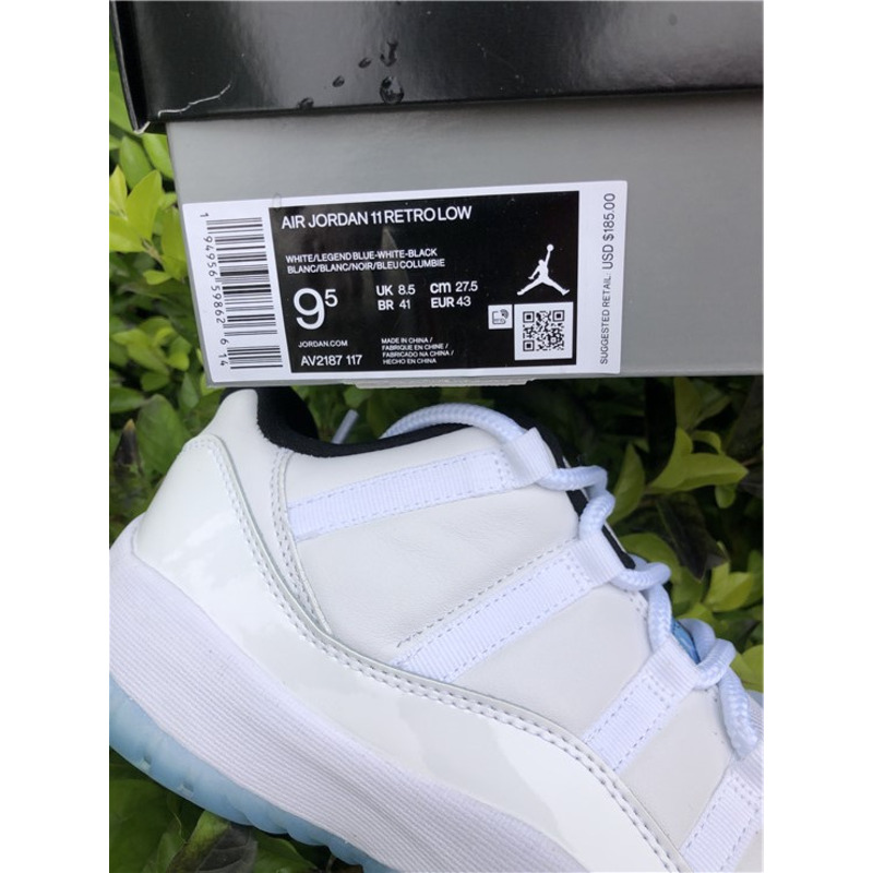 Air Jordan 11 Retro Low"Legend Blue" AV2187 117 Sneakers Women