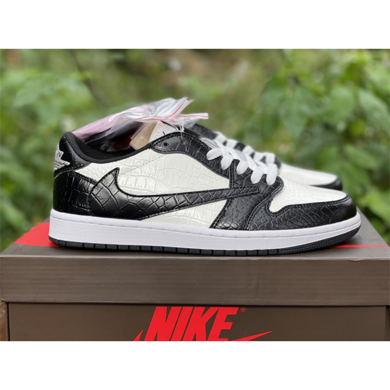 Air Jordan 1 low T S league black white alligator DM7866 188 sneakers men women