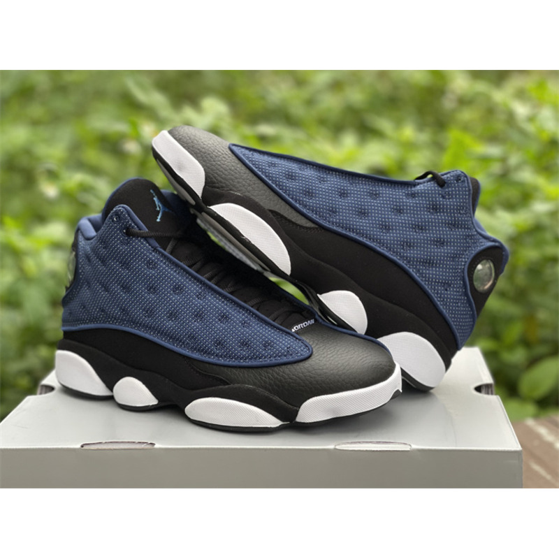 Air Jordan 13 Brave Blue Black Blue DJ5982 400 Sneakers Men