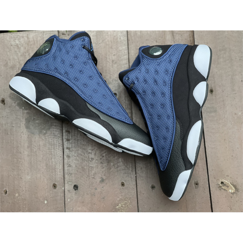 Air Jordan 13 Brave Blue Black Blue DJ5982 400 Sneakers Men