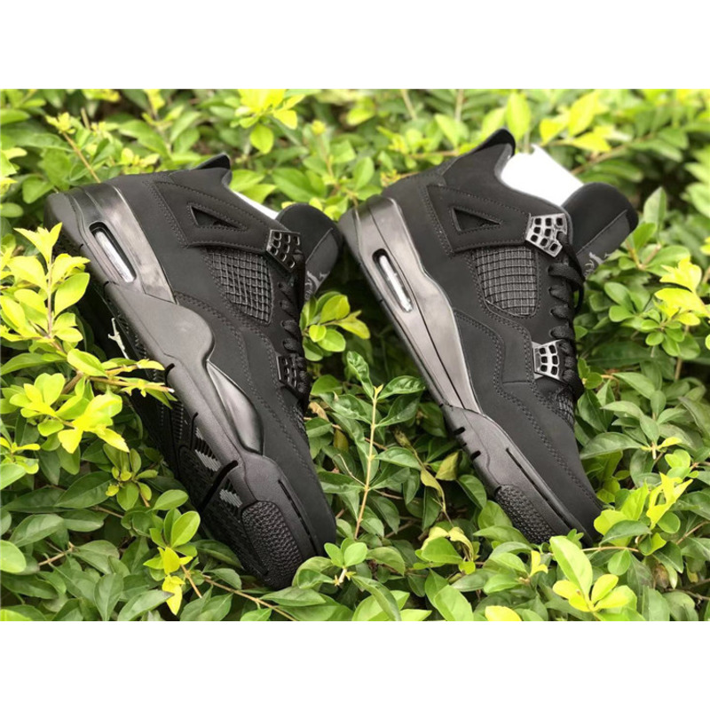 Air Jordan 4 "Black Cat" CU1110 010 Sneaker men women