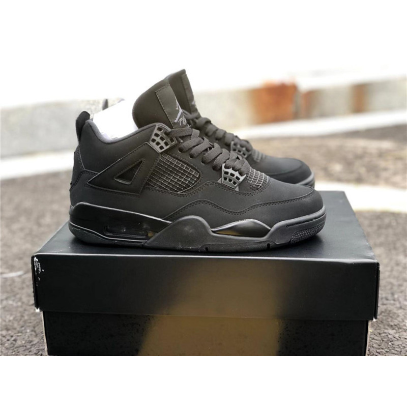 Air Jordan 4 "Black Cat" CU1110 010 Sneaker men women