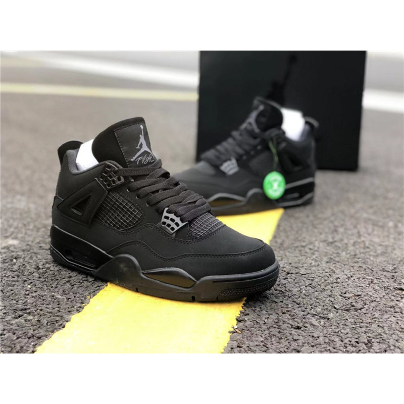 Air Jordan 4 "Black Cat" CU1110 010 Sneaker men women