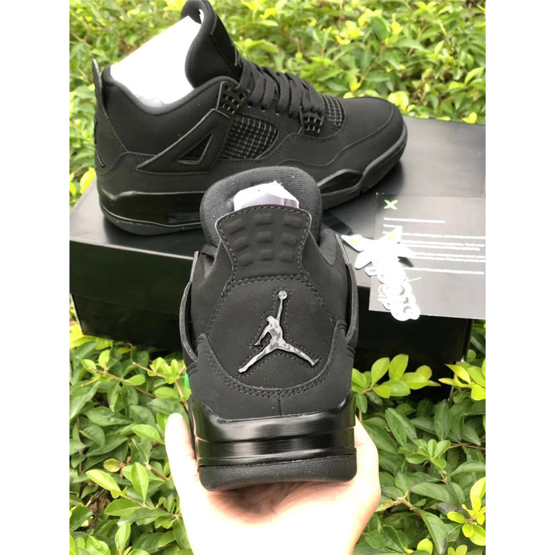 Air Jordan 4 "Black Cat" CU1110 010 Sneaker men women