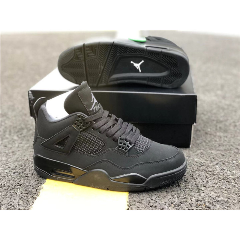 Air Jordan 4 "Black Cat" CU1110 010 Sneaker men women