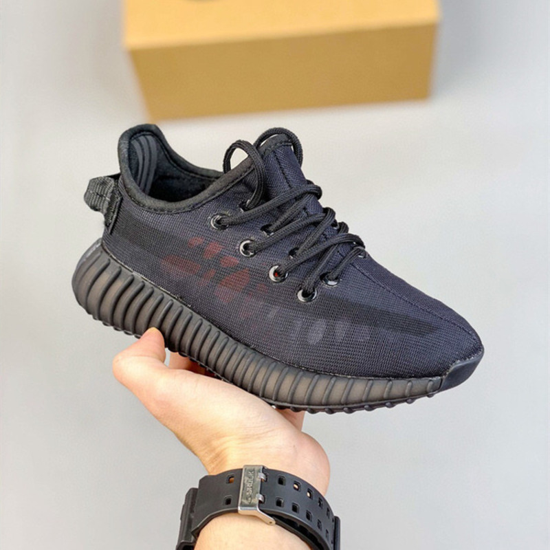 Ad*s yeezy 350 black sneakers kids