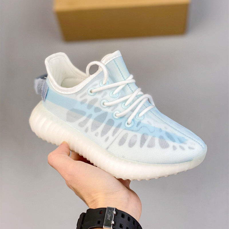 Ad*s yeezy 350 white sneakers kids