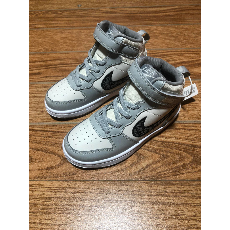 D*or x nike air jordan 1 ya001 grey sneakers kids