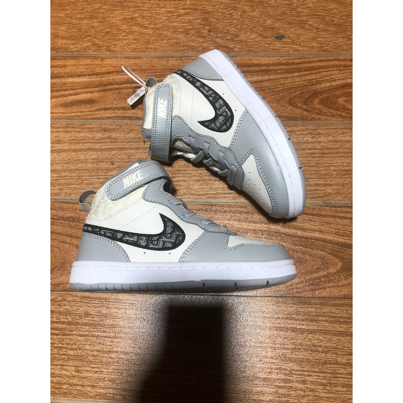 D*or x nike air jordan 1 ya001 grey sneakers kids