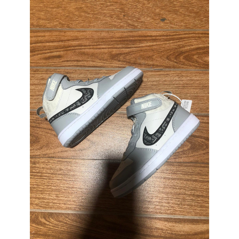 D*or x nike air jordan 1 ya001 grey sneakers kids