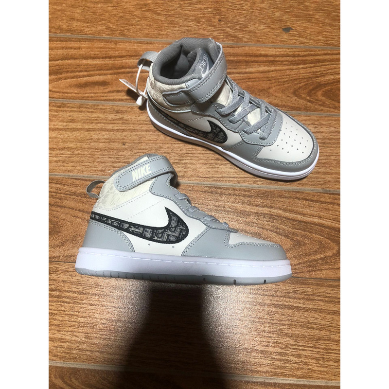 D*or x nike air jordan 1 ya001 grey sneakers kids