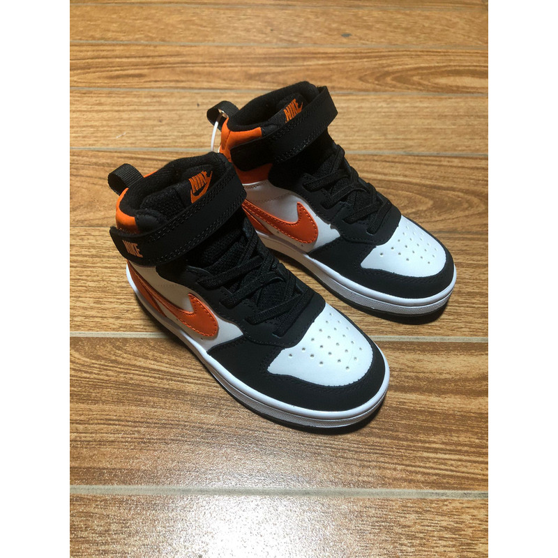 Nike Air Jordan 1 YA001 Orange Black Sneakers kids