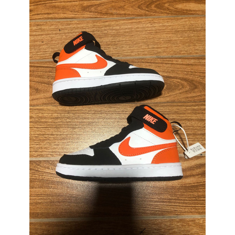 Nike Air Jordan 1 YA001 Orange Black Sneakers kids