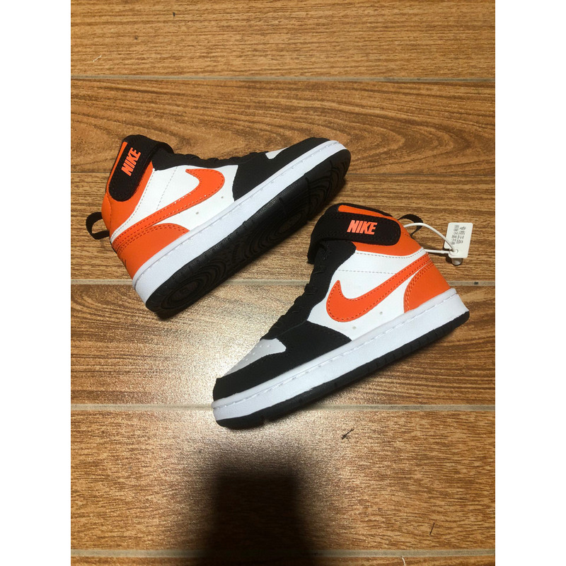 Nike Air Jordan 1 YA001 Orange Black Sneakers kids