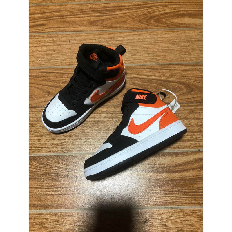 Nike Air Jordan 1 YA001 Orange Black Sneakers kids