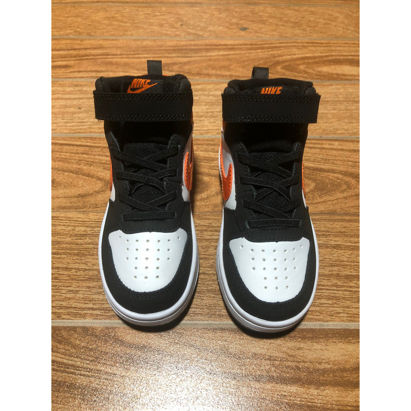 Nike Air Jordan 1 YA001 Orange Black Sneakers kids