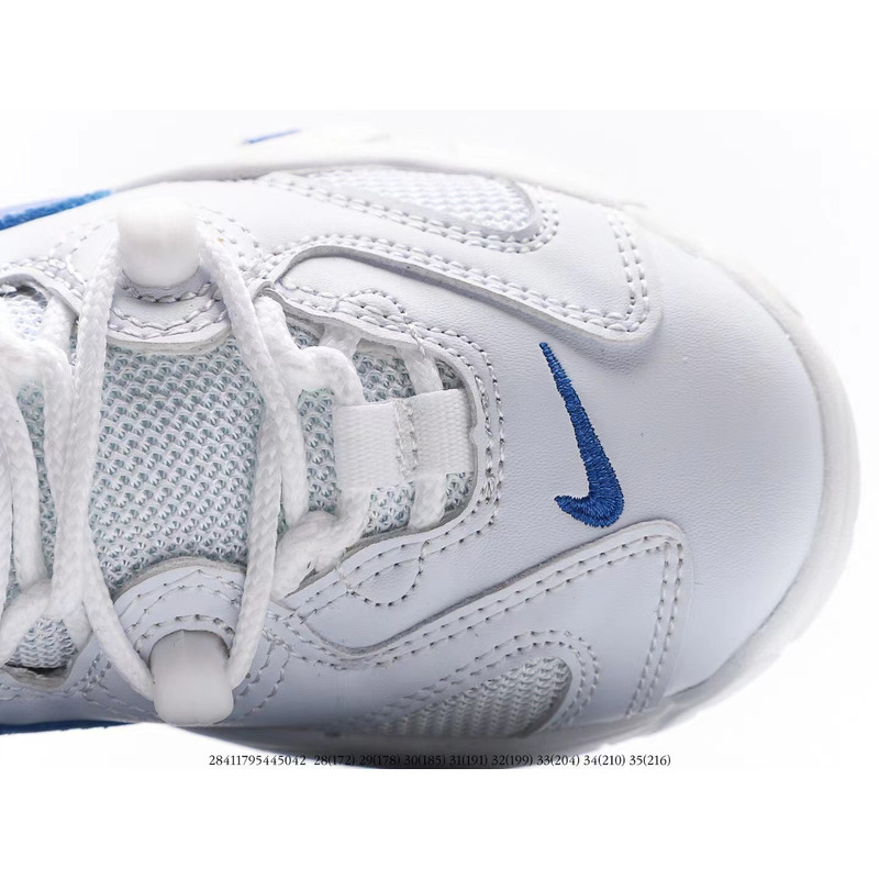 Nike Air More Uptempo CJP001 white blue Sneakers kids