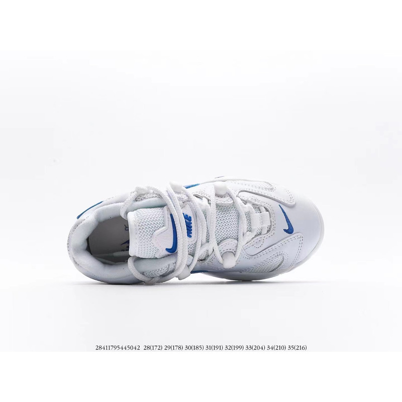 Nike Air More Uptempo CJP001 white blue Sneakers kids