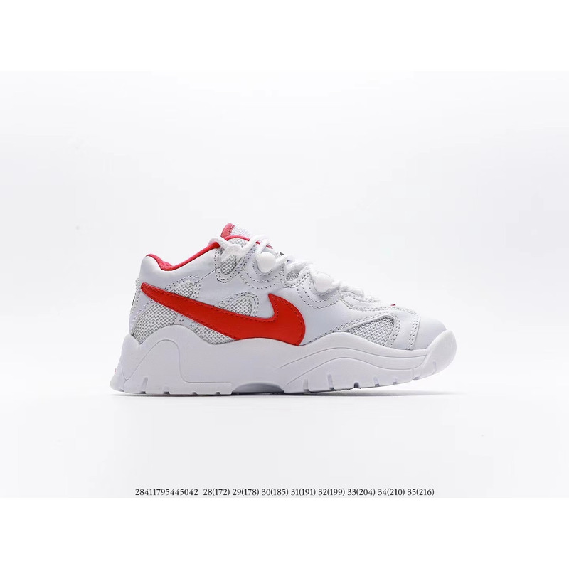 Nike Air More Uptempo CJP001 White Red Sneakers kids