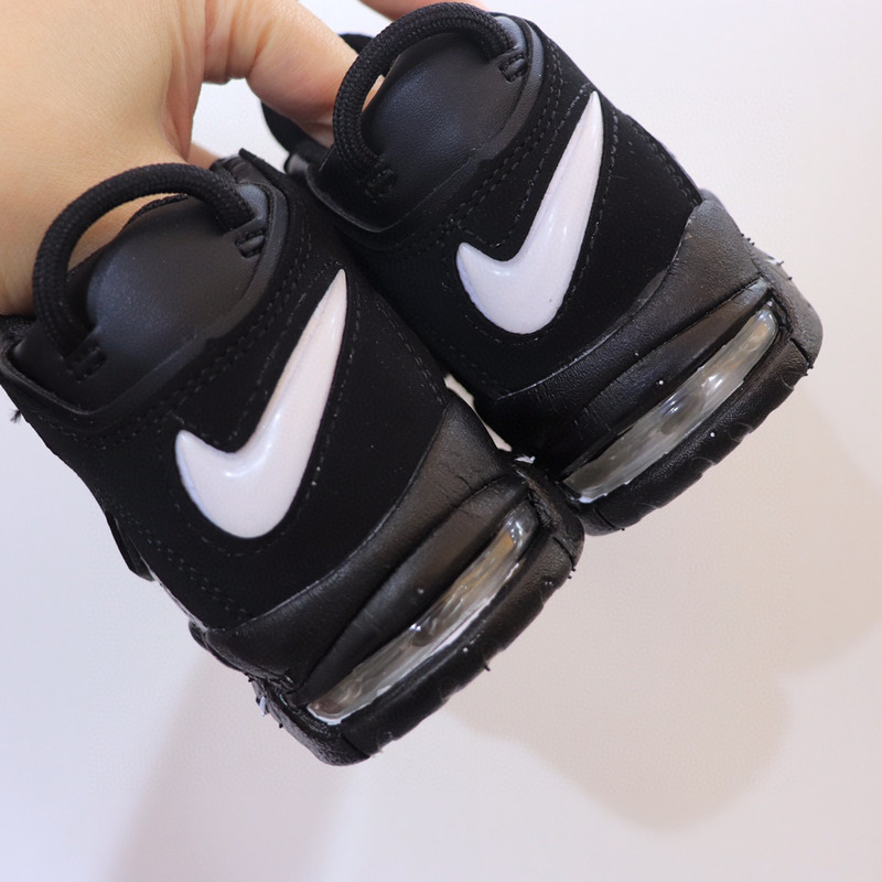 Nike Air More Uptempo SL021 Black Grey White Sneakers kids