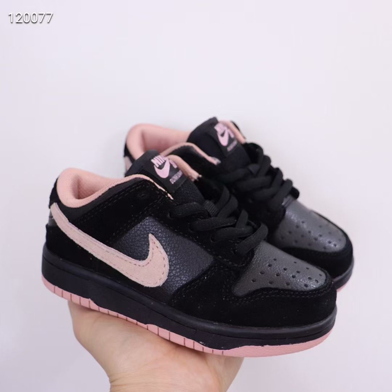 Nike Dunk SB Black Pink AQ011 sneakers kids