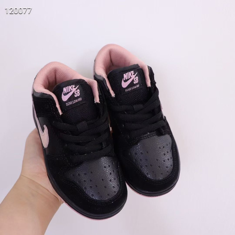 Nike Dunk SB Black Pink AQ011 sneakers kids