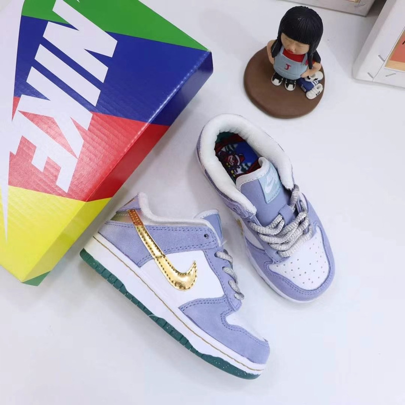 Nike Dunk SB Blue White AQ011 sneakers kids