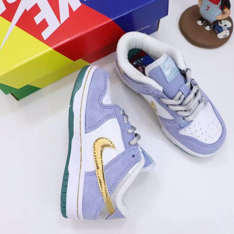 Nike Dunk SB Blue White AQ011 sneakers kids