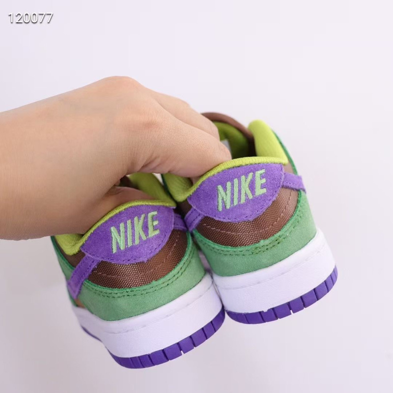 Nike Dunk SB Brown Green AQ011 sneakers kids