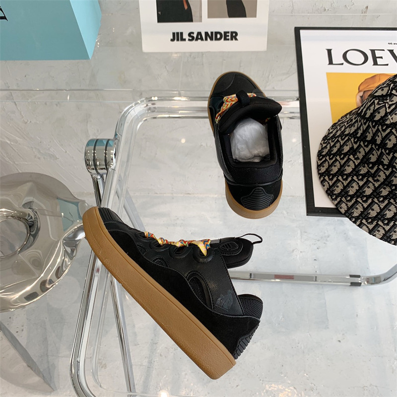 Lanvin Curb Sneaker in Black