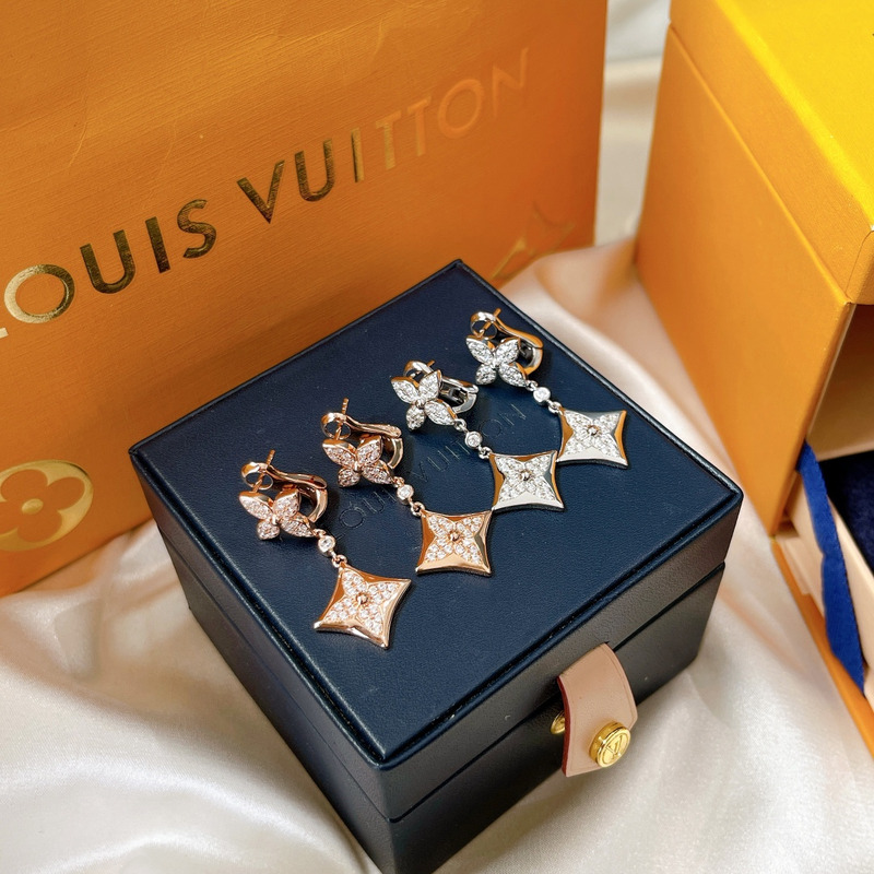 l**is V*t*n color blossom bb star ear studs