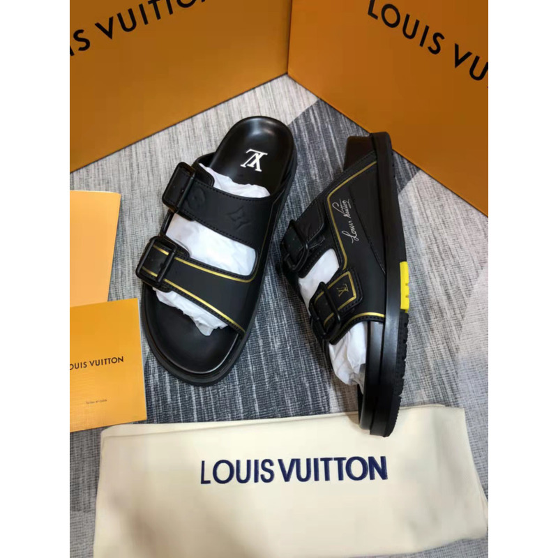 l**is V*t*n monogram sandals