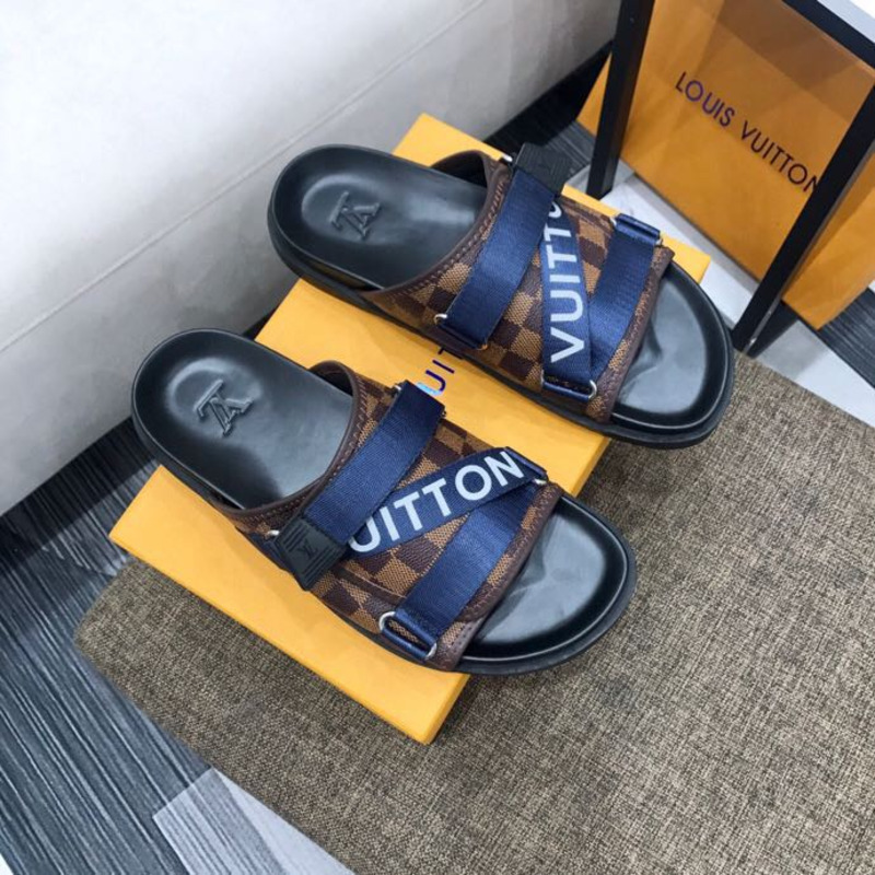 l**is V*t*n monogram sandals