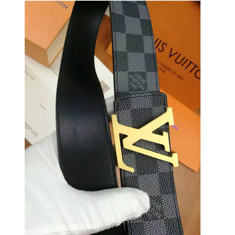 l**is V*t*n damier belt 40mm