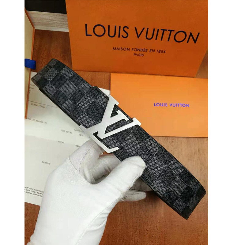 l**is V*t*n damier belt 40mm