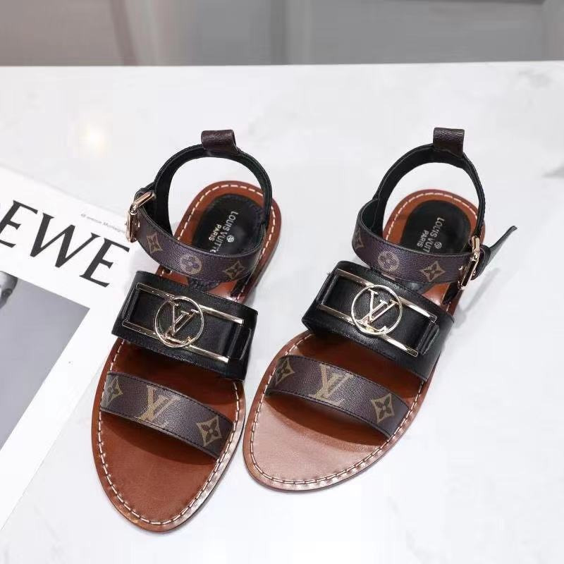 l**is V*t*n monogram sandals