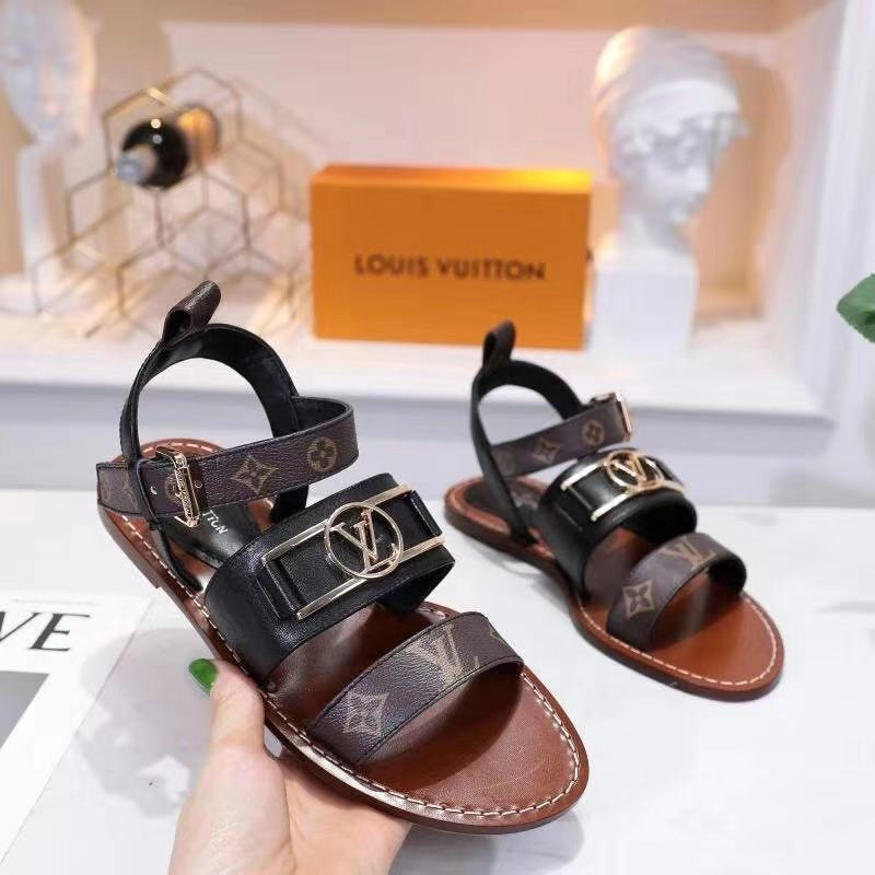 l**is V*t*n monogram sandals