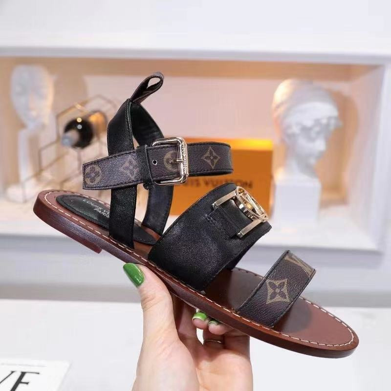 l**is V*t*n monogram sandals