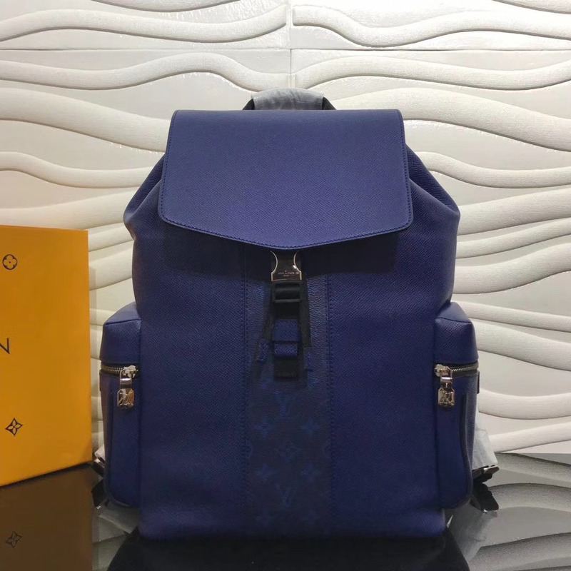 l**is V*t*n monogram blue backpack bag