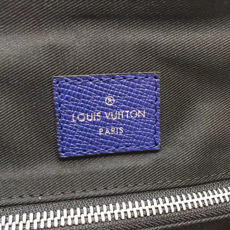 l**is V*t*n monogram blue backpack bag