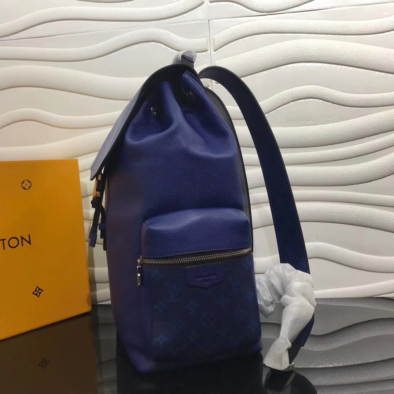 l**is V*t*n monogram blue backpack bag